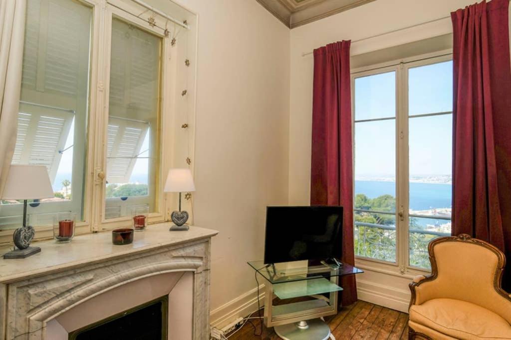 Mont Boron Magnificent View-3 Rooms - Wifi - A.C Nice Exteriör bild